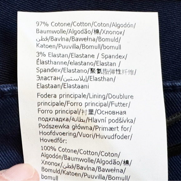 NWT Moschino Navy Blue Cargo Jeans - Picture 13 of 16